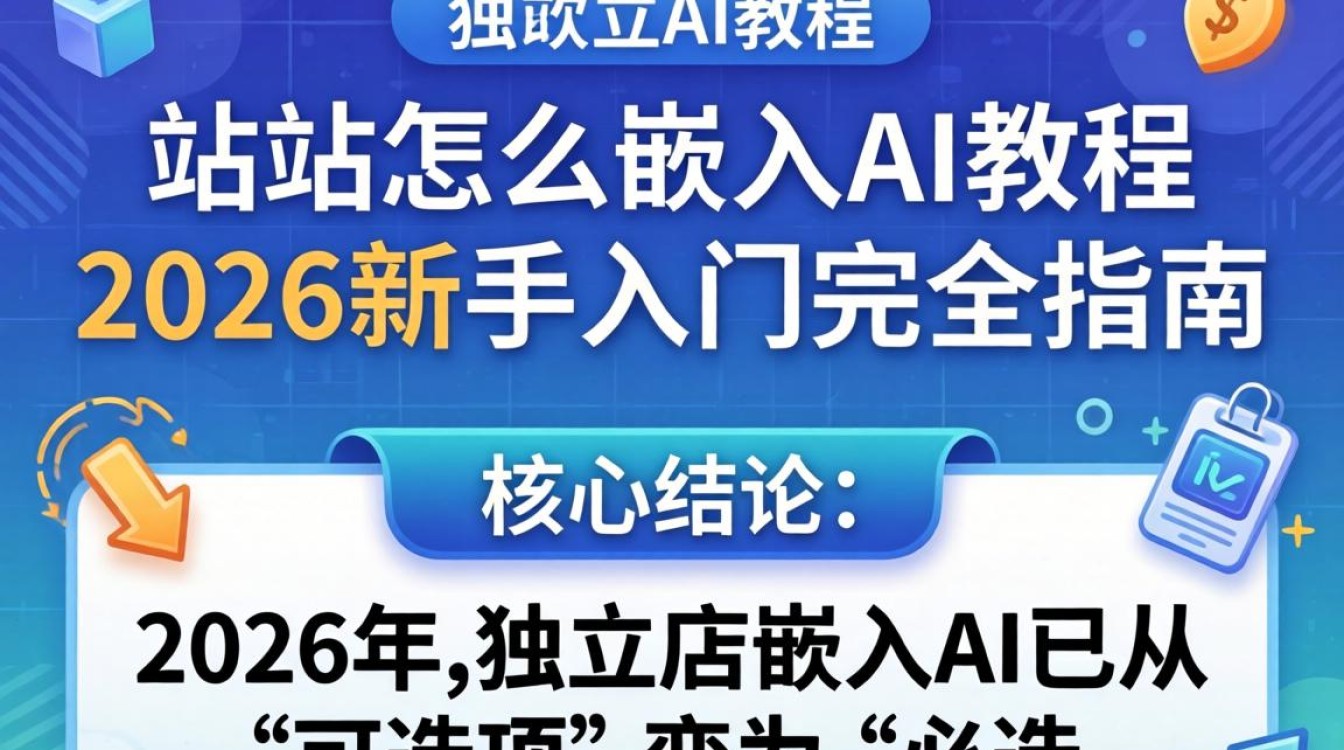独立站如何低成本快速接入AI功能