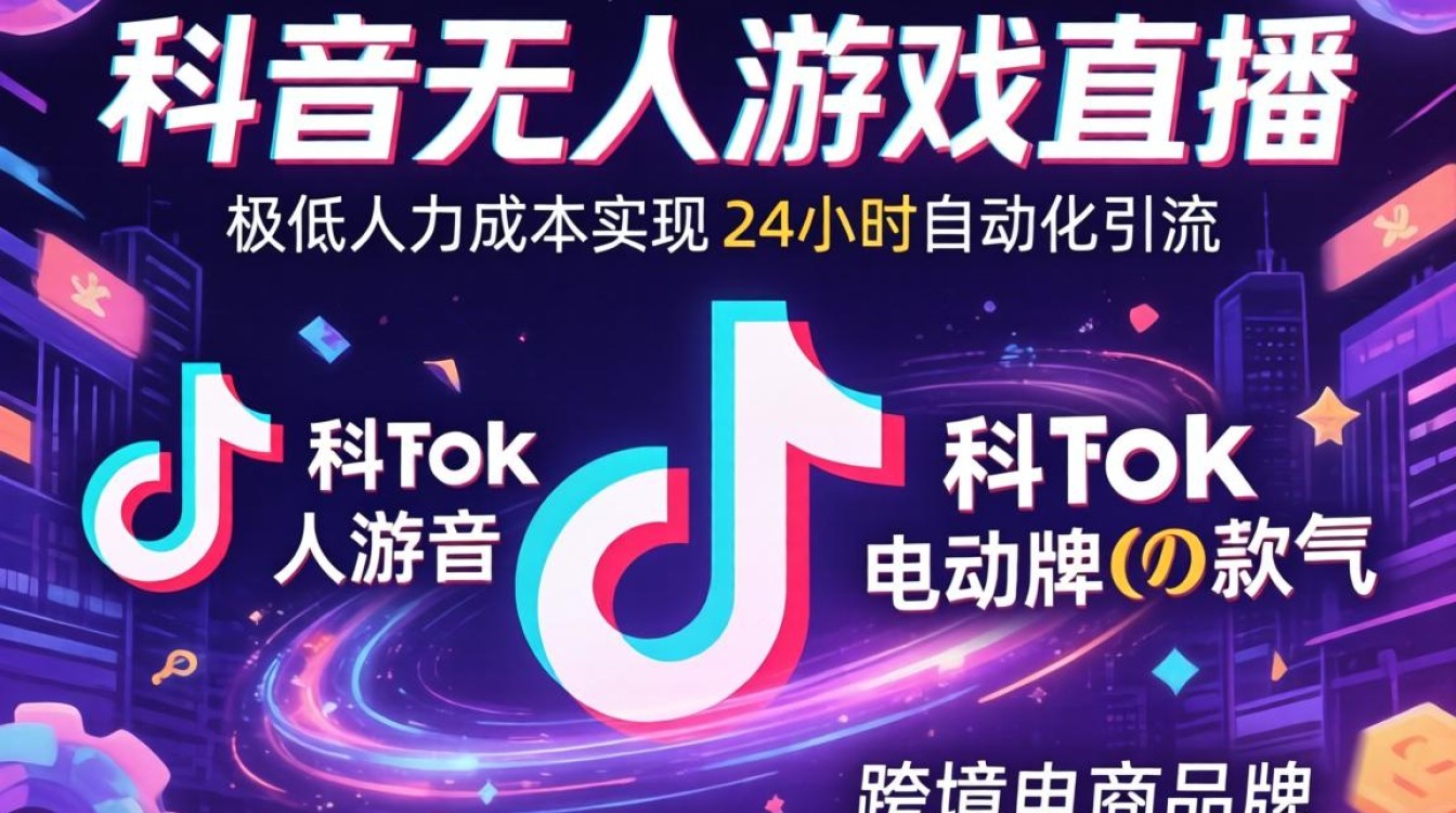 TikTok无人游戏直播怎么做