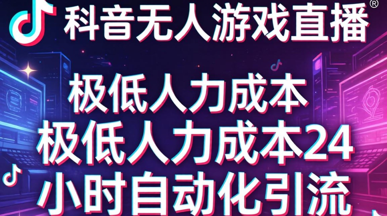 TikTok无人游戏直播怎么做