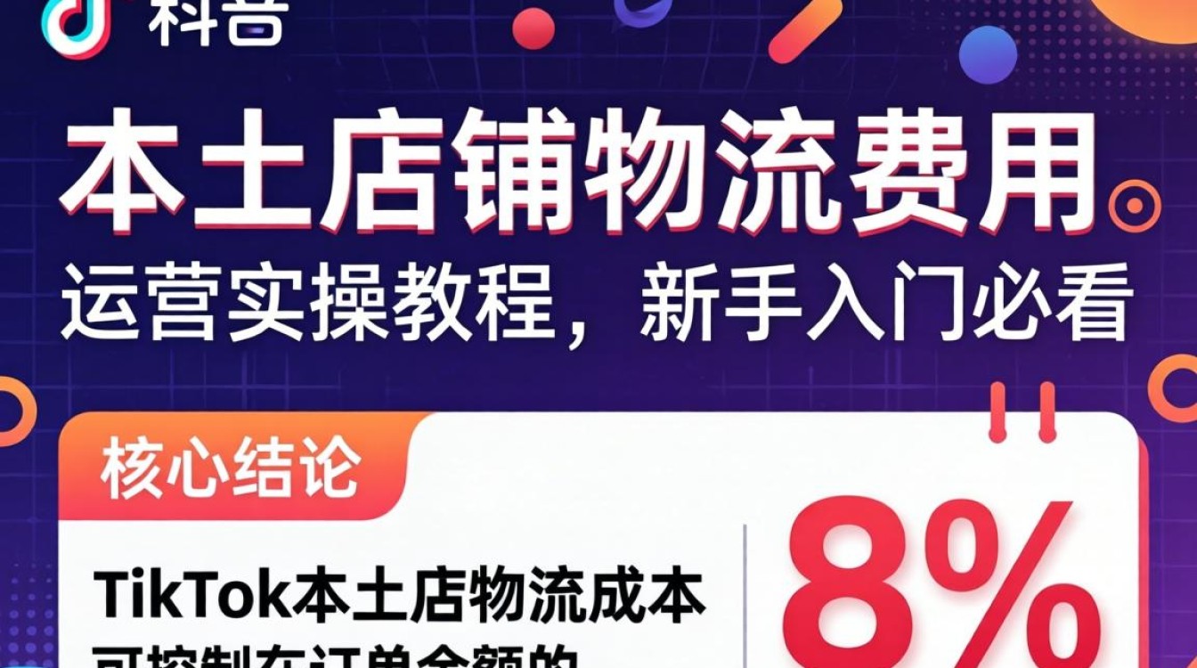 TikTok本土店铺物流费用多少?TikTok本土店物流成本运营实操教程 TikTok本土店物流成本运营实操教程