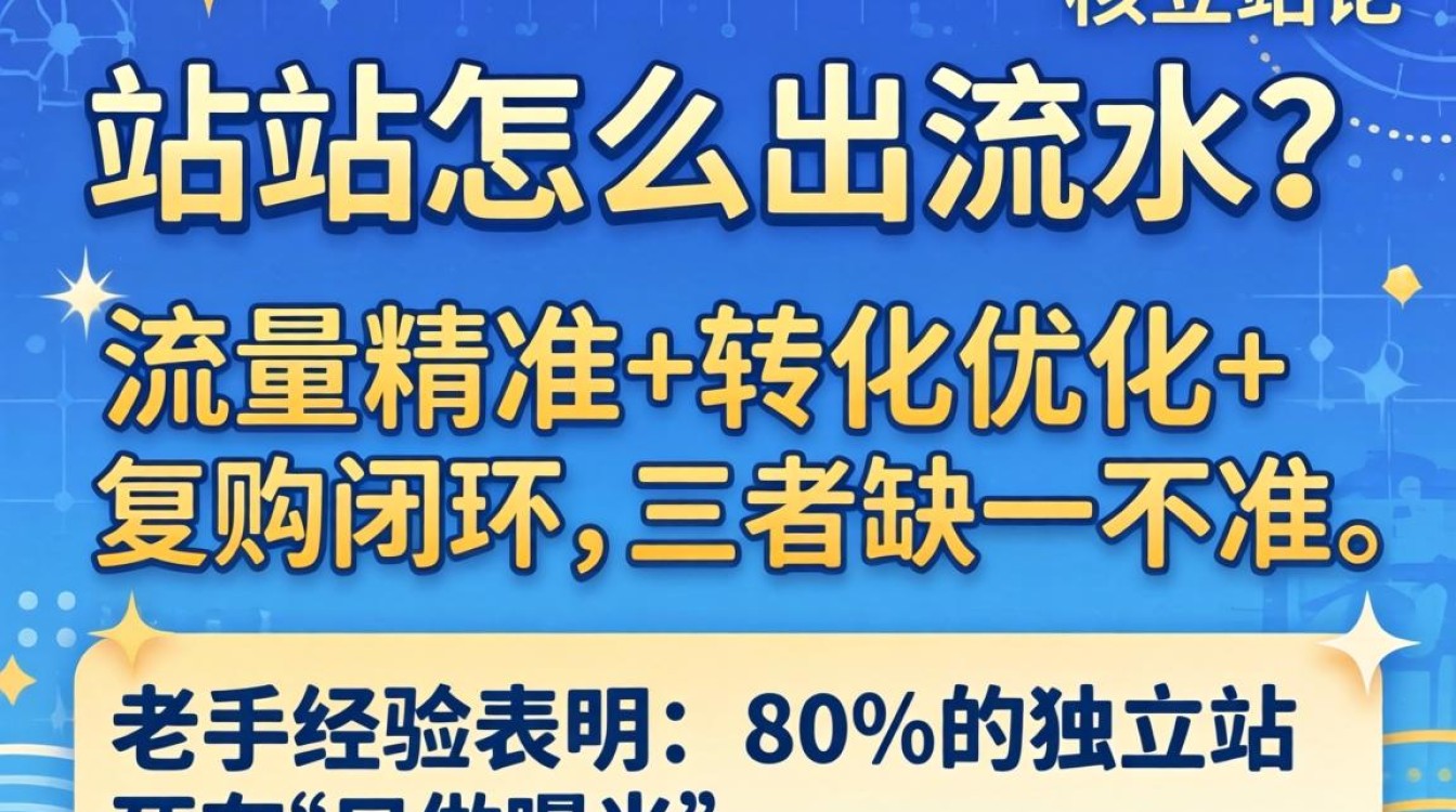 独立站怎么出流水?独立站快速提升销量的高级技巧与老手经验分享 独立站快速提升销量的高级技巧与老手经验分享