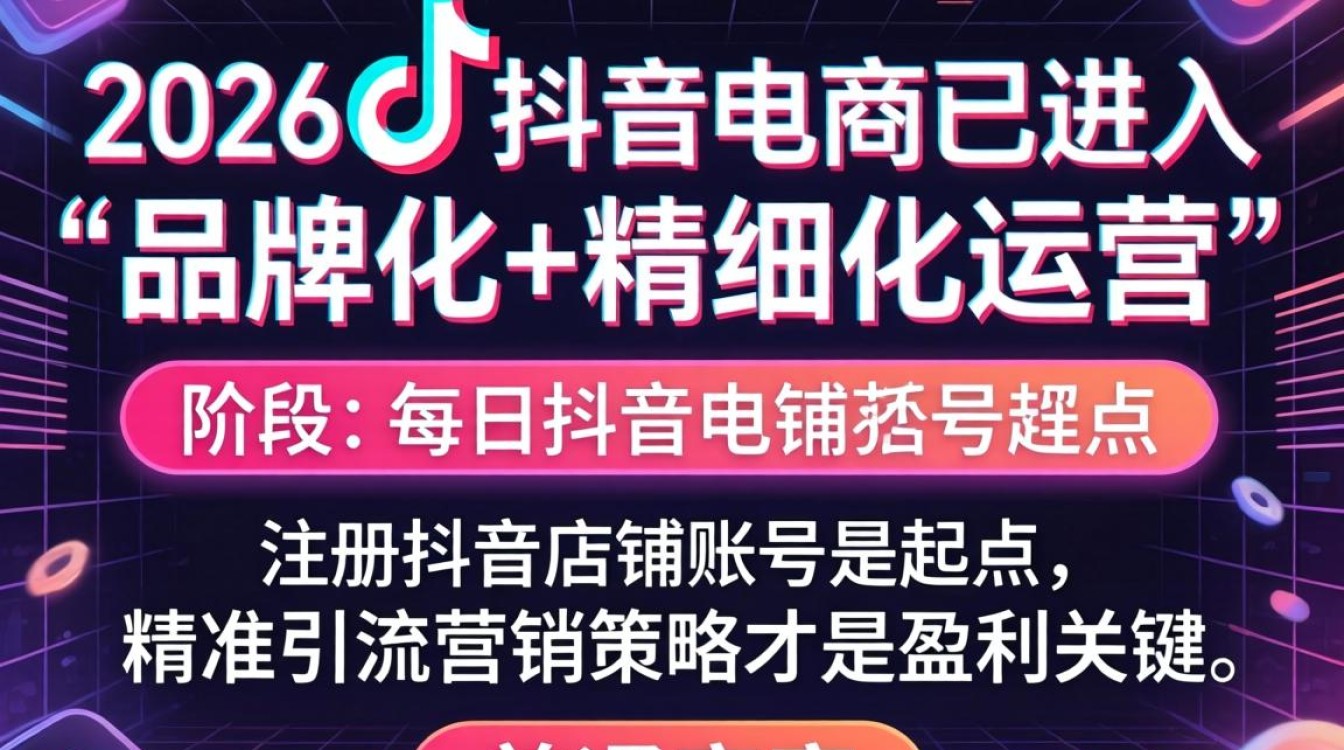 抖音开店流程及精准引流营销策略