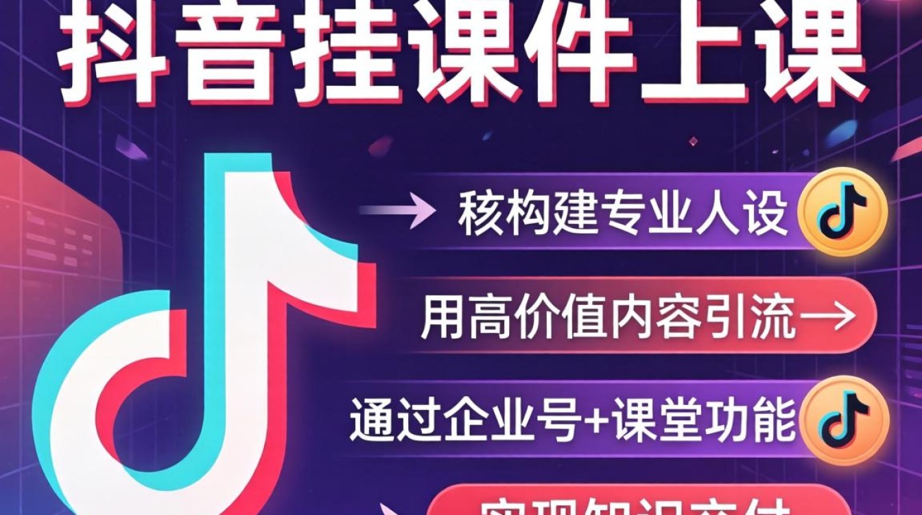 抖音挂课件上课如何快速涨粉变现