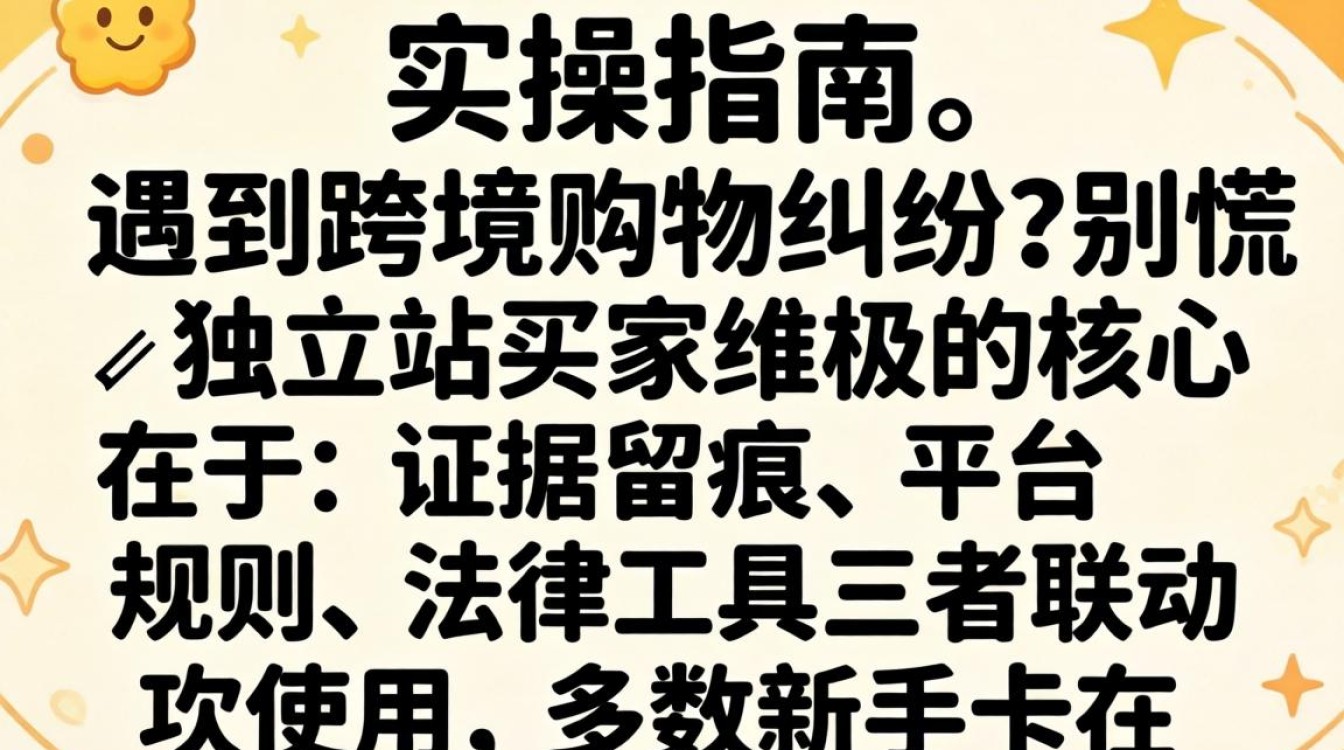 独立站买家维权流程及开通方法