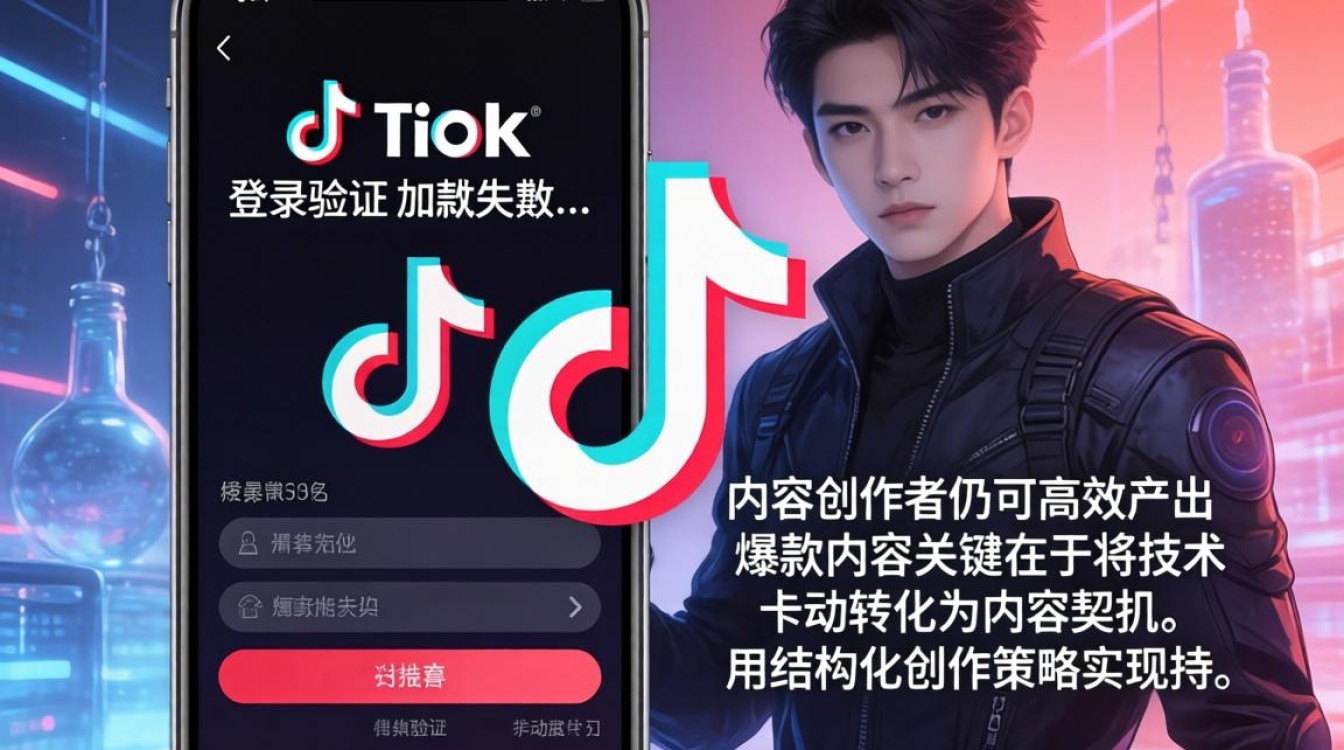 TikTok 登录验证加载失败怎么办