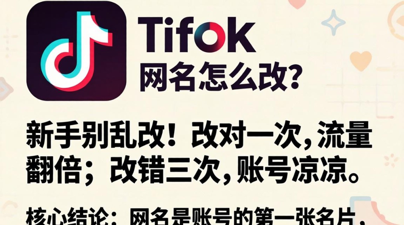 TikTok网名修改教程新手入门必看