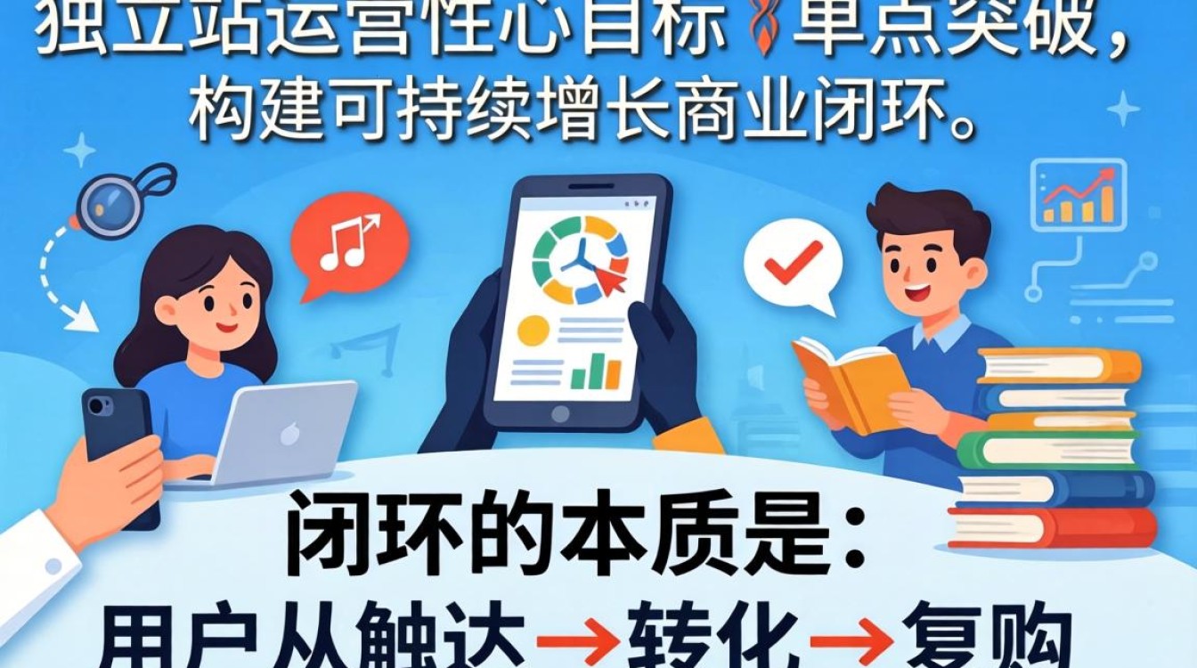独立站运营闭环核心技巧提升效率