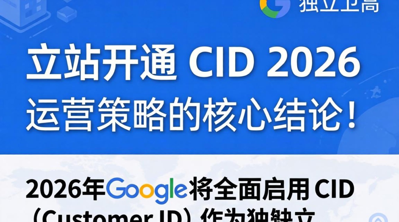 独立站cid开通流程及2026年最新运营策略