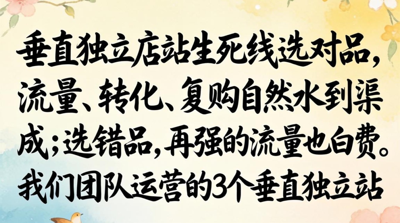 垂直独立站选品技巧与运营效率提升方法