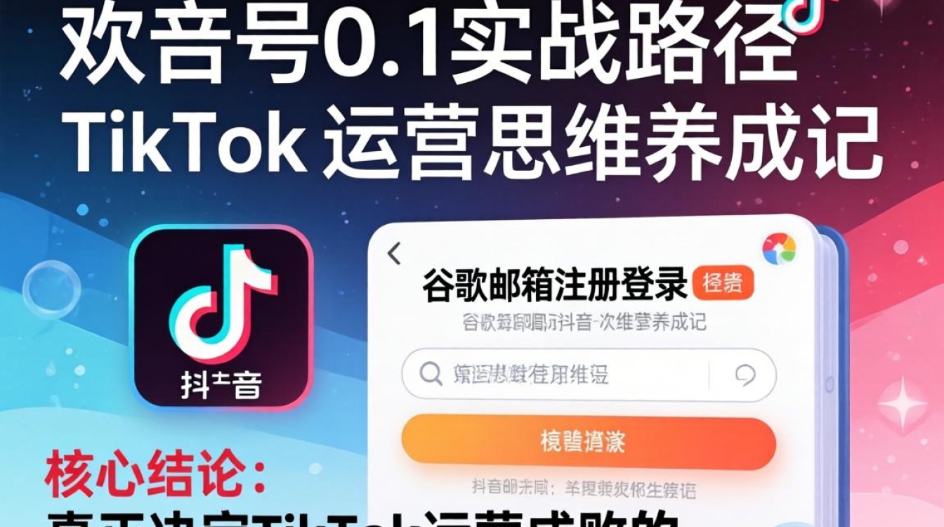 抖音谷歌邮箱注册登录TikTok难吗?TikTok运营思维如何系统养成 抖音谷歌邮箱注册登录TikTok难吗