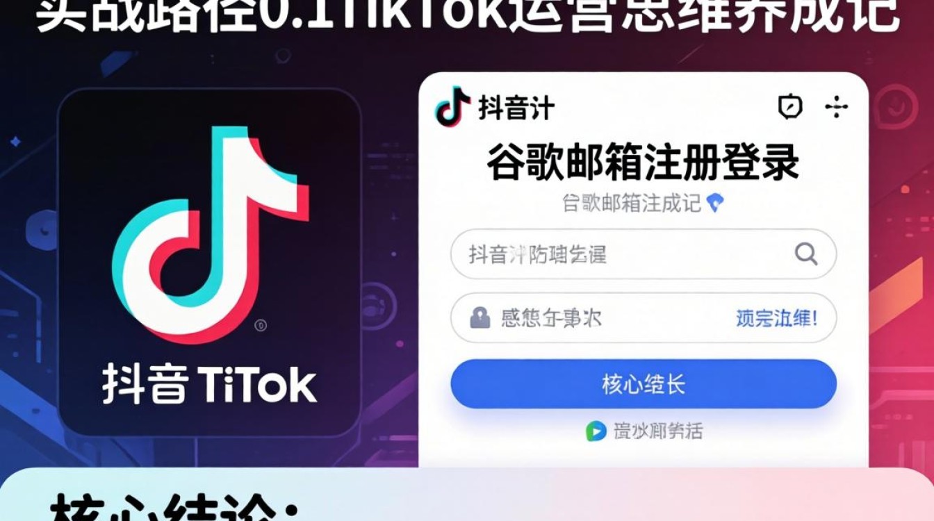 抖音谷歌邮箱注册登录TikTok难吗?TikTok运营思维如何系统养成 抖音谷歌邮箱注册登录TikTok难吗