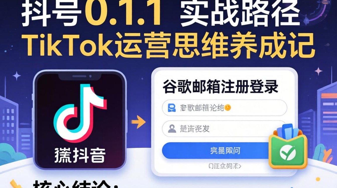 抖音谷歌邮箱注册登录TikTok难吗?TikTok运营思维如何系统养成 抖音谷歌邮箱注册登录TikTok难吗