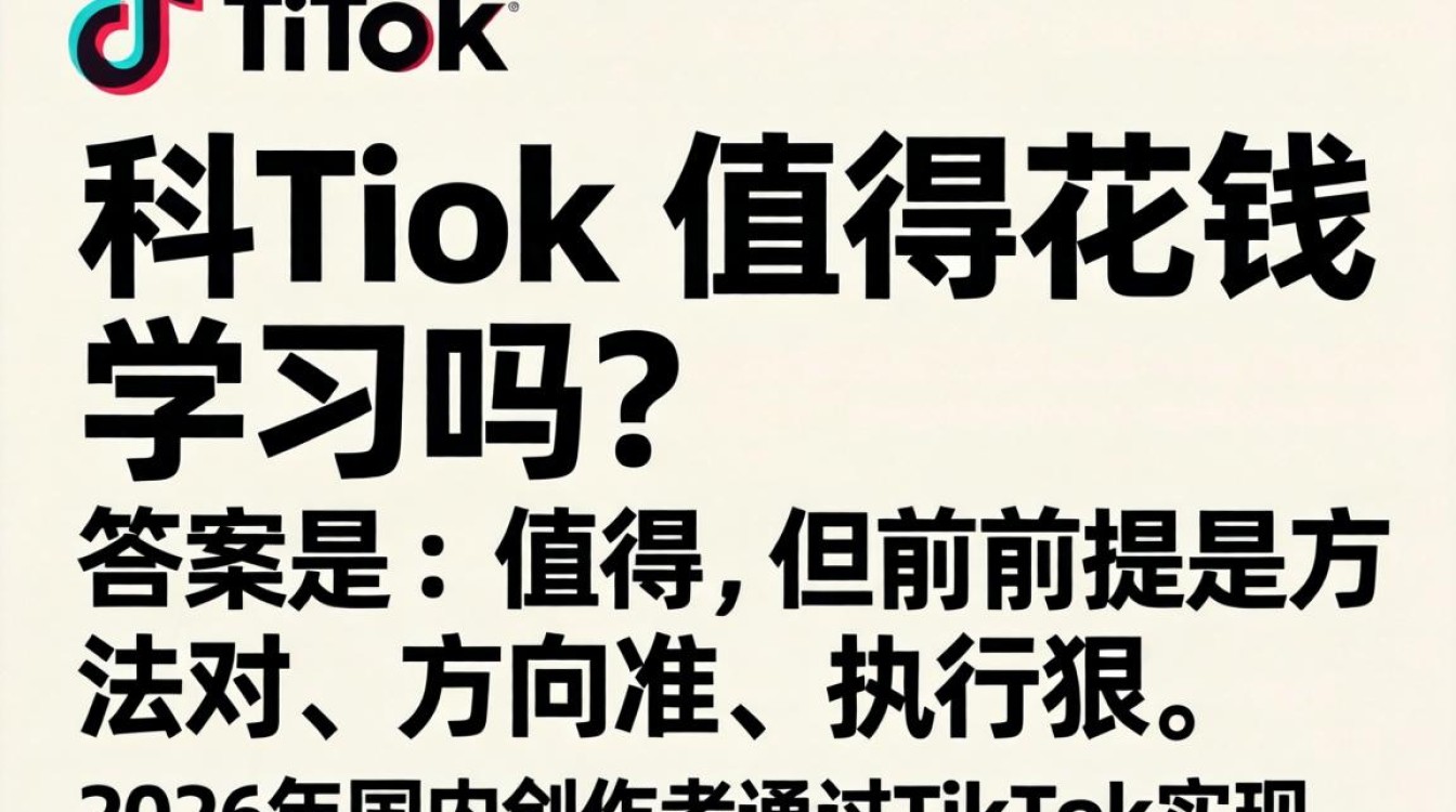 TikTok值得花钱学习吗?TikTok变现技巧月入过万真实可行吗 TikTok变现技巧月入过万真实可行吗