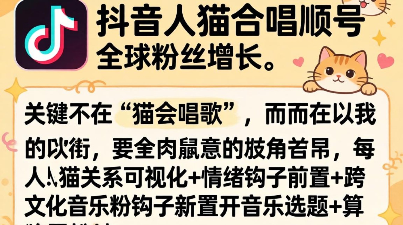 TikTok人跟猫唱歌为什么爆火?全球账号粉丝增长秘籍 TikTok人跟猫唱歌为什么爆火