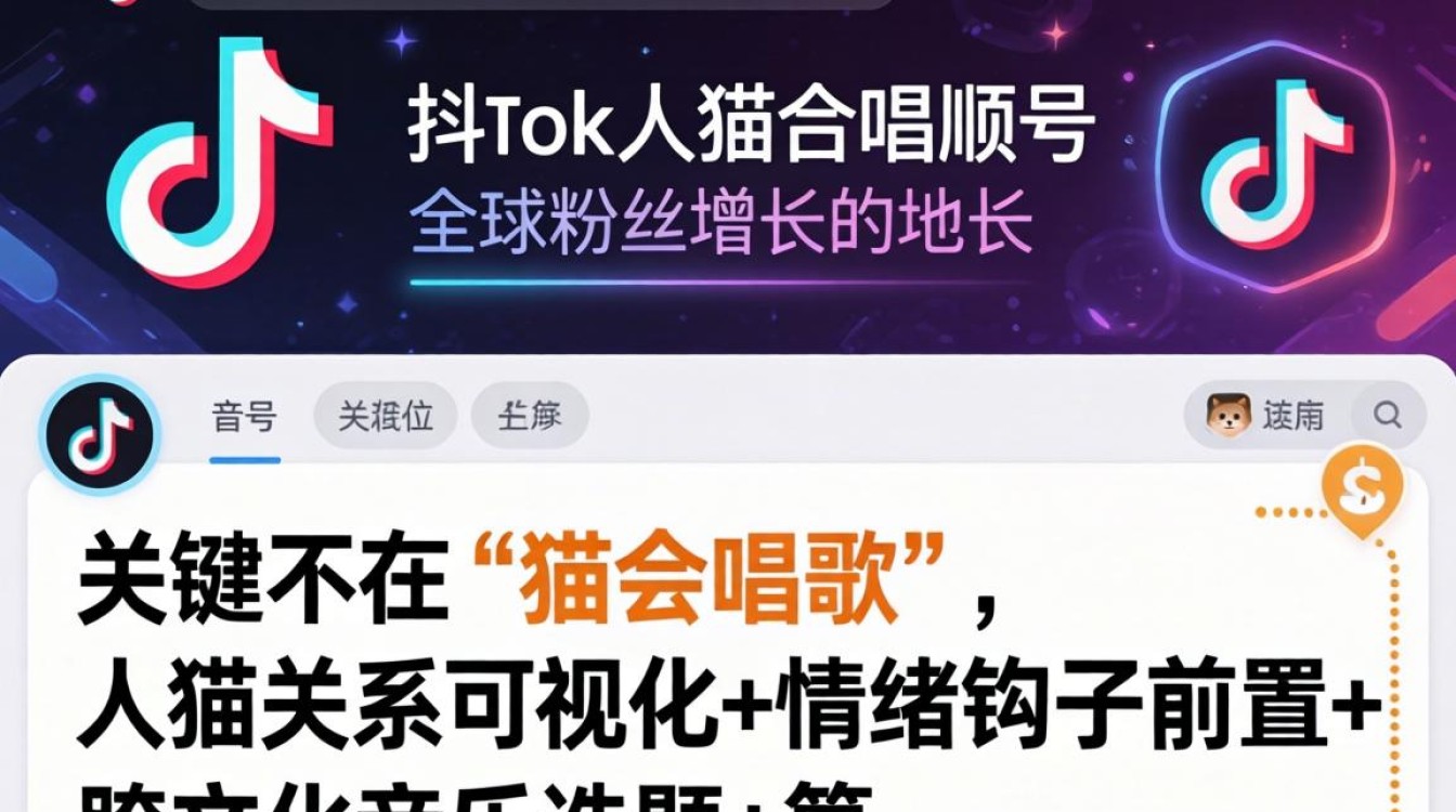 TikTok人跟猫唱歌为什么爆火?全球账号粉丝增长秘籍 TikTok人跟猫唱歌为什么爆火