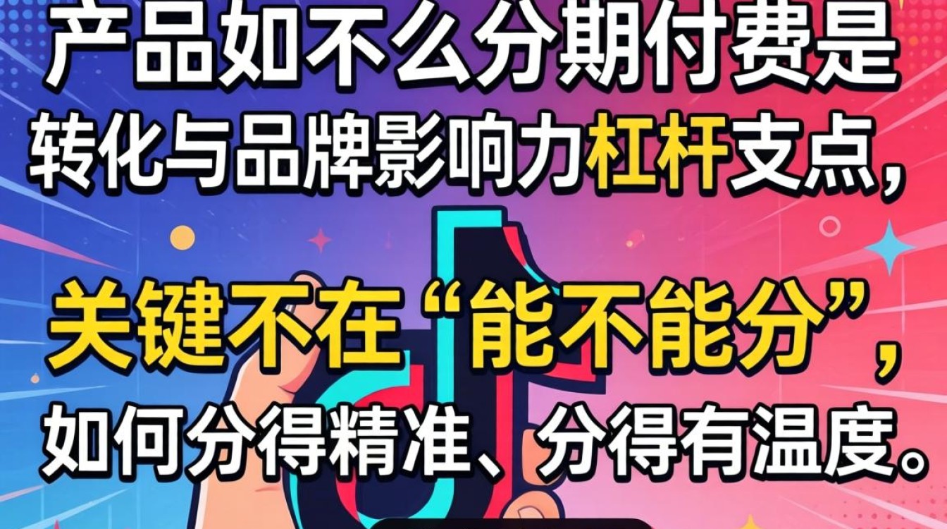 抖音买产品怎么分期付款?抖音分期付款技巧与品牌营销扩大影响力方法 抖音分期付款技巧与品牌营销扩大影响力方法