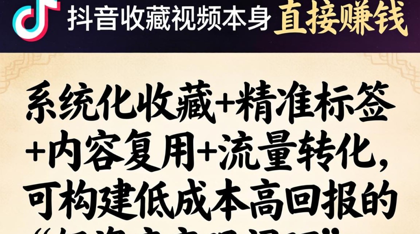 怎么在抖音收藏视频赚钱?抖音收藏视频赚钱方法实战案例 抖音收藏视频赚钱方法实战案例