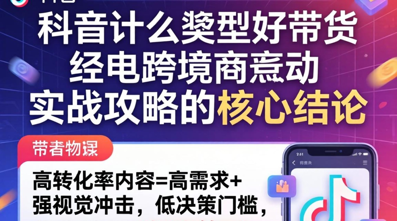 TikTok跨境电商带货爆款选品策略