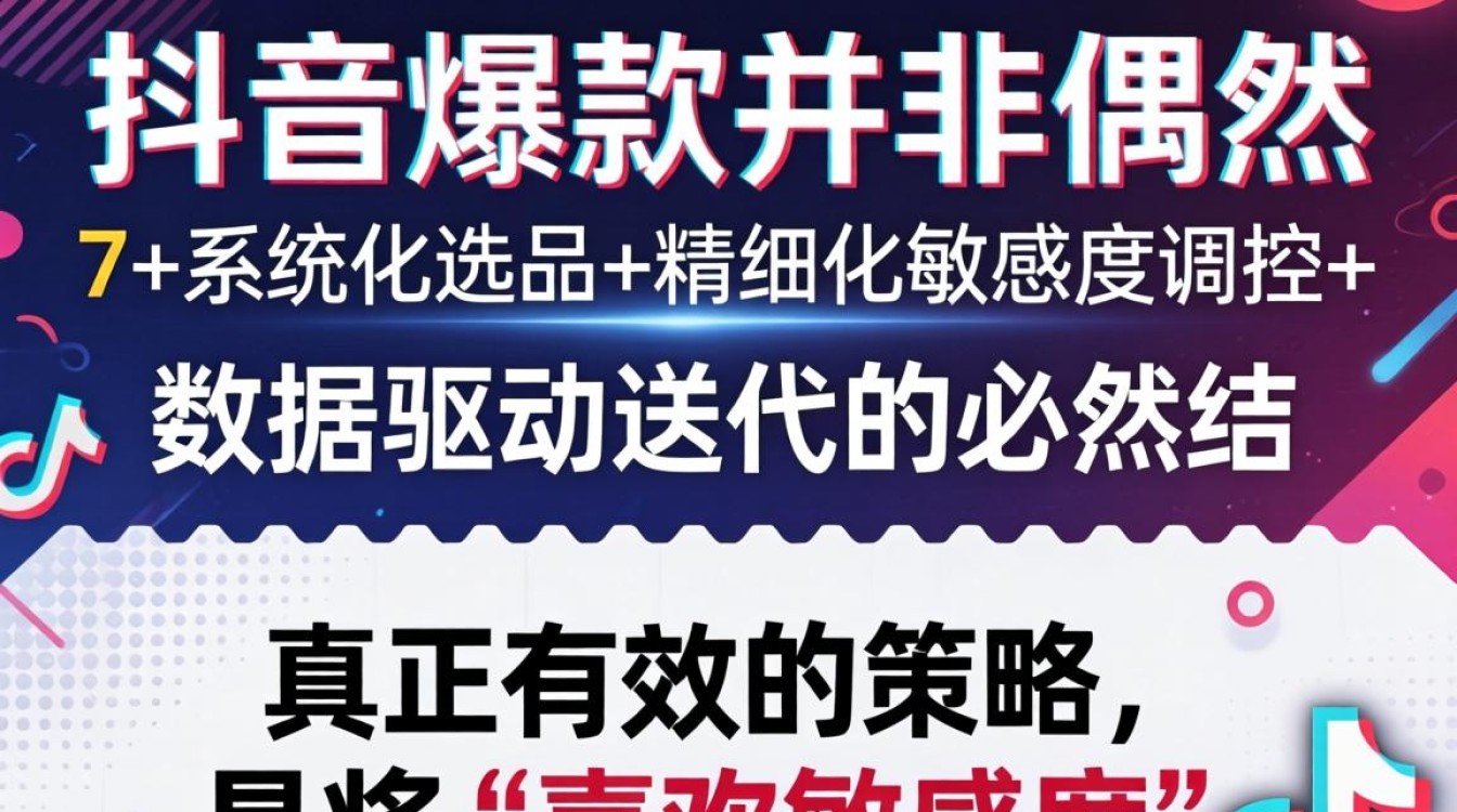 抖音怎么设置喜欢敏感度?选品策略与爆款挖掘技巧 抖音怎么设置喜欢敏感度