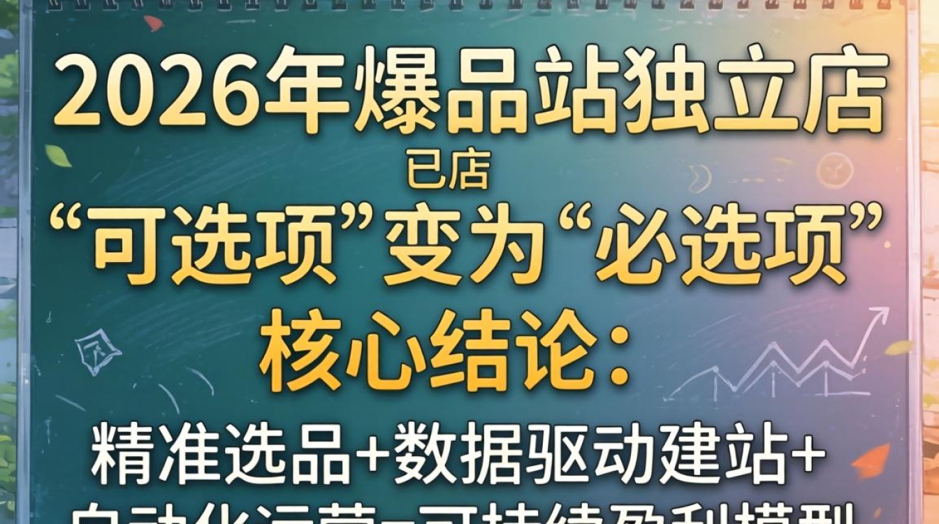2026年爆品站独立站搭建全流程与市场趋势分析