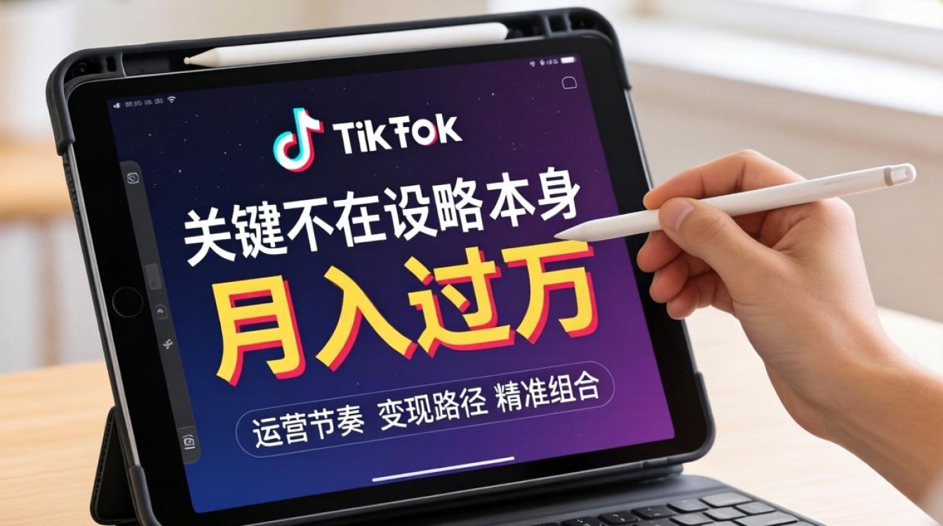 iPad上TikTok怎么变现