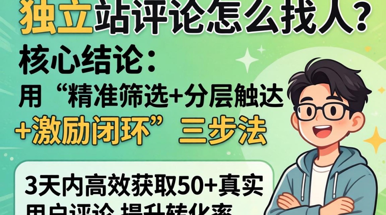 站外独立站评论怎么找人