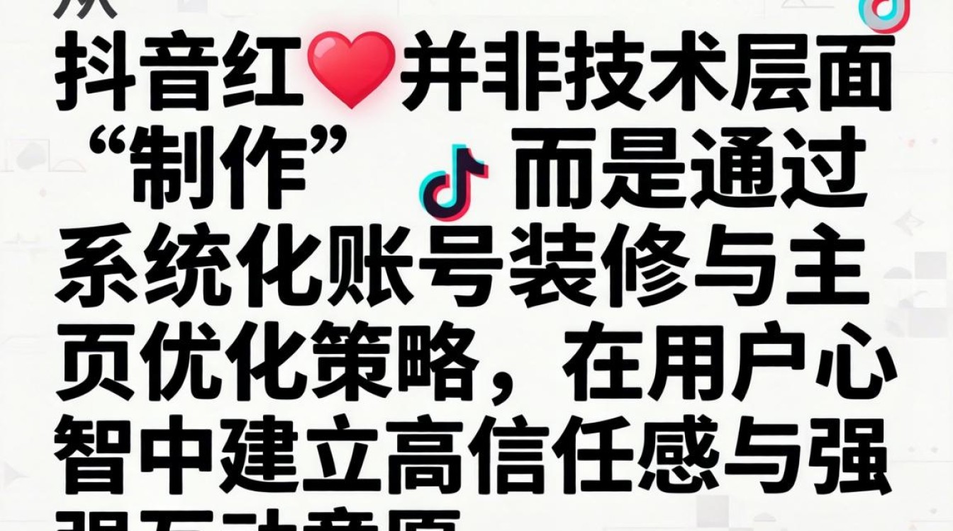 账号装修与主页优化技巧