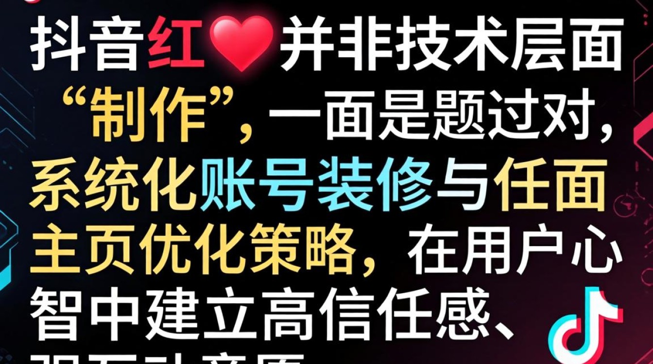 账号装修与主页优化技巧