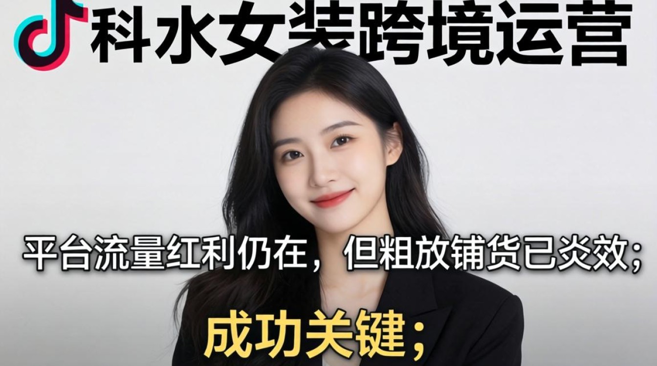 TikTok女装跨境运营从入门到进阶
