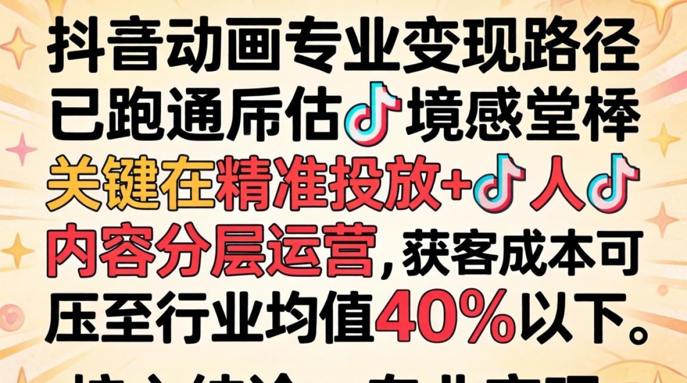 抖音动漫专业变现怎么样?如何降低获客成本广告投放 如何降低获客成本广告投放