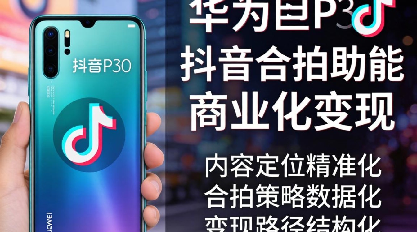 华为p30抖音合拍技巧商业化变现方法