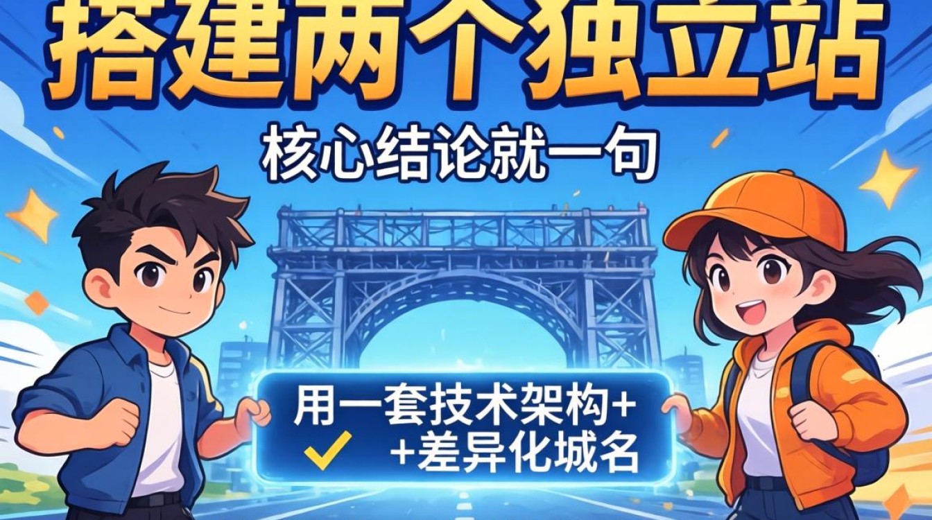 如何快速搭建并运营双独立站实现流量转化