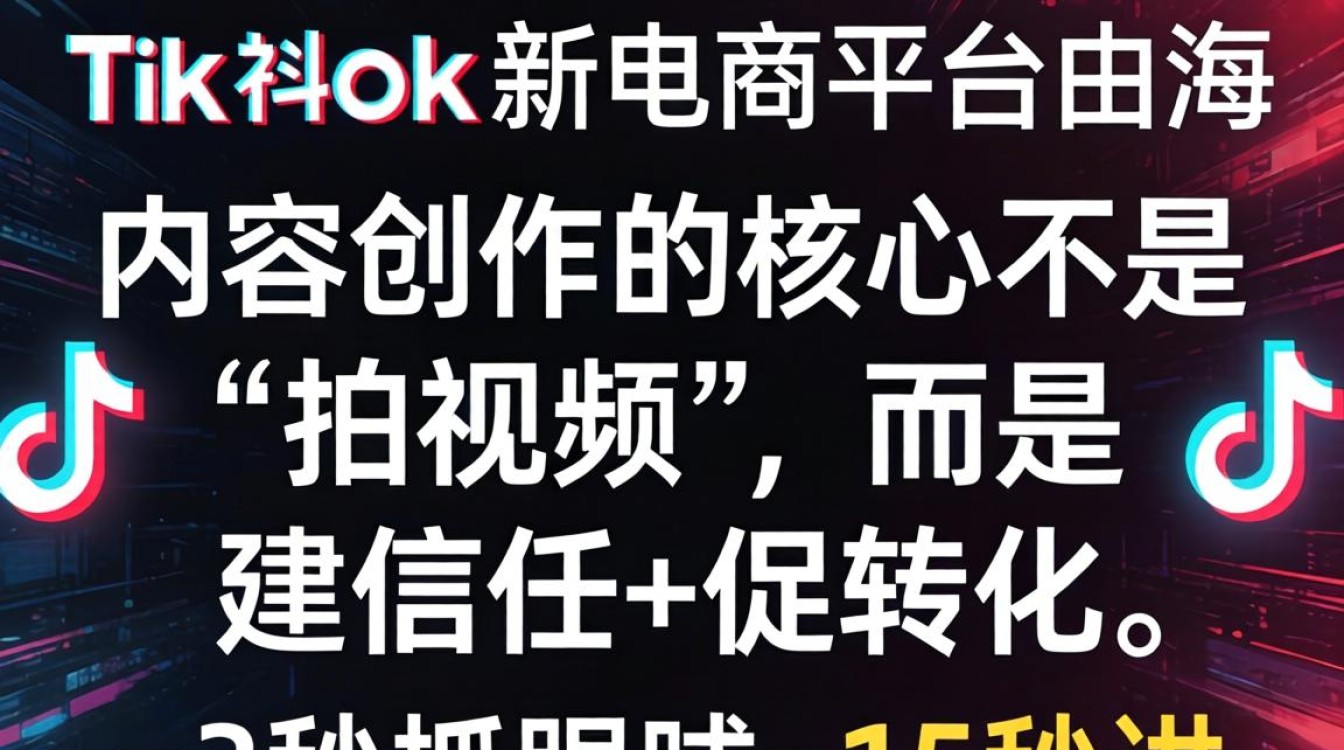 TikTok出海内容创作技巧与平台运营策略