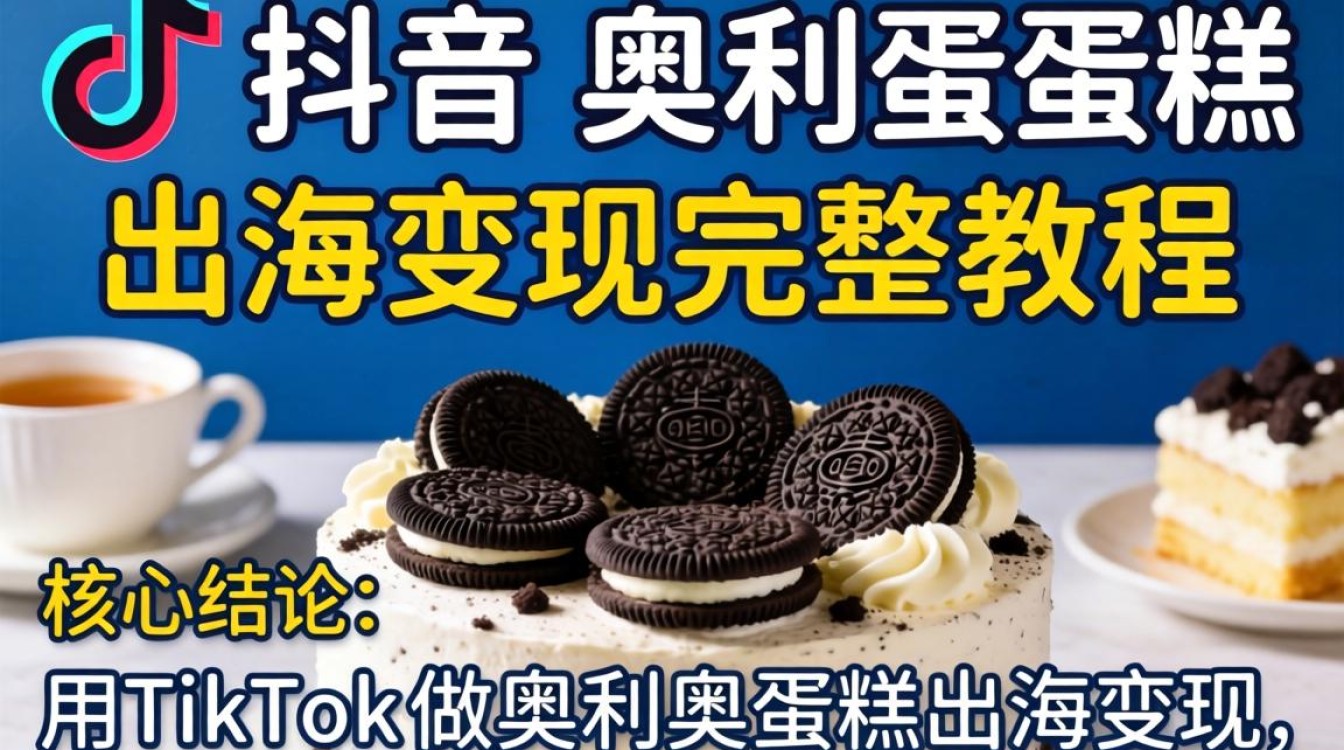 TikTok如何用奥利奥蛋糕出海变现