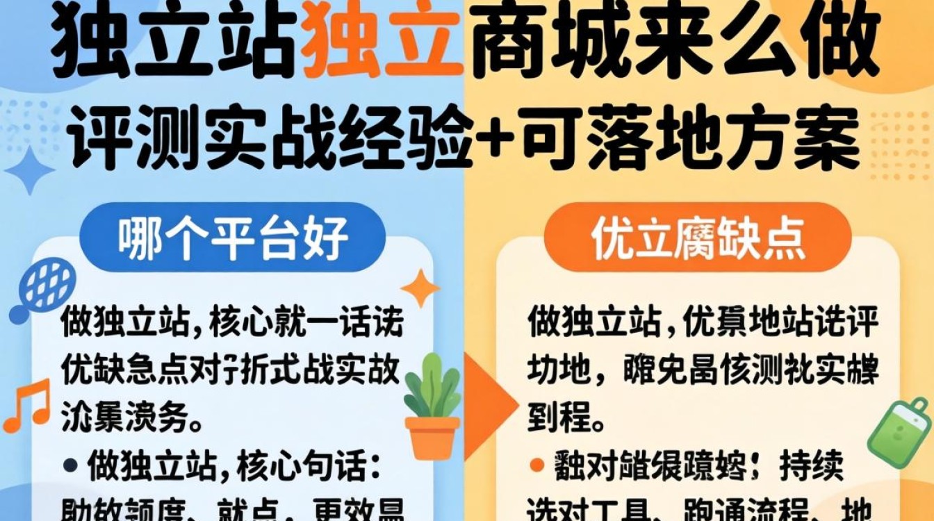 独立站独立商城怎么做