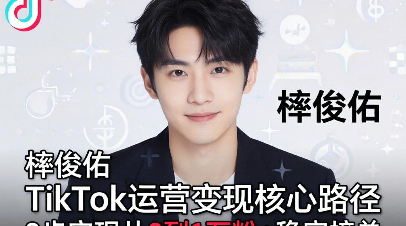 短视频博主道枝骏佑tiktok运营变现全攻略