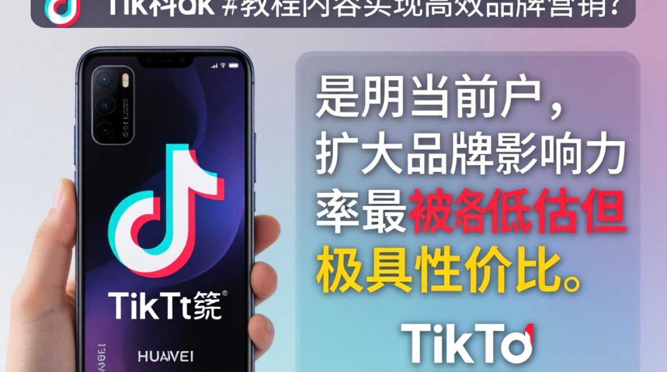 华为手机TikTok观看教程扩大品牌影响力