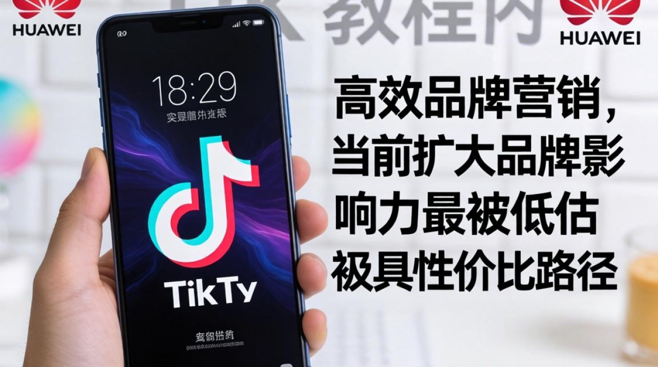 华为手机TikTok观看教程扩大品牌影响力