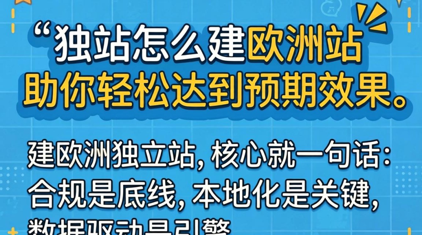 欧洲独立站建站流程及避坑指南