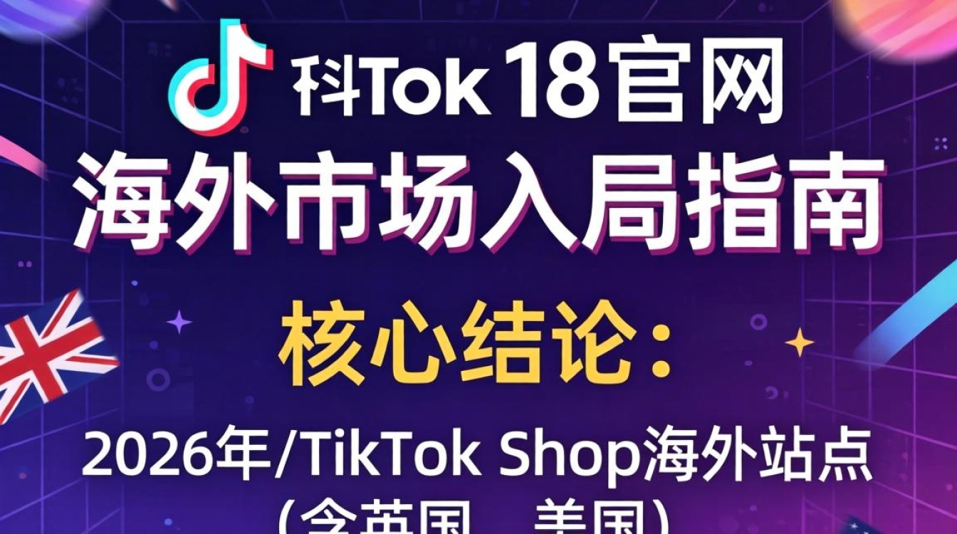 TikTok 18官网如何入驻海外?TikTok海外市场入局指南 TikTok 18官网如何入驻海外