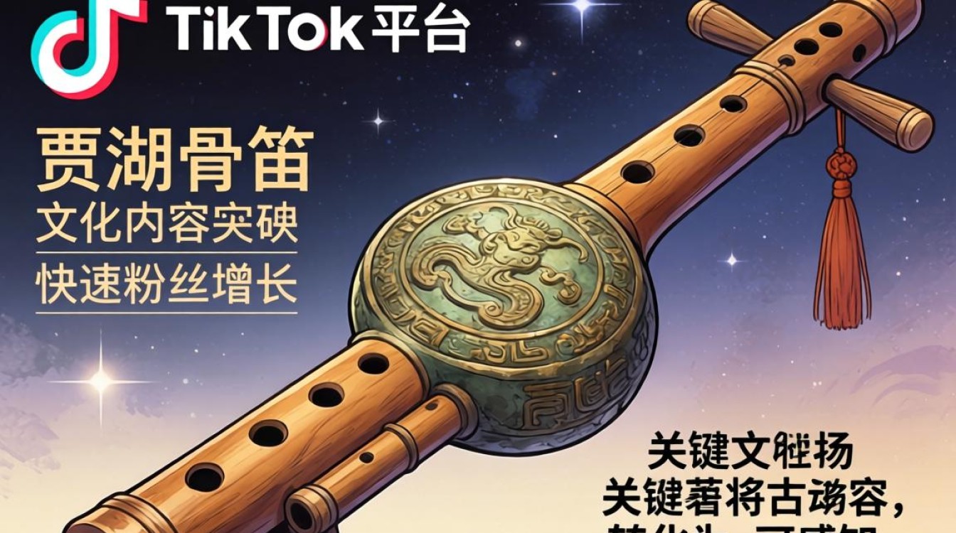 TikTok如何用贾湖骨笛快速涨粉?贾湖骨笛TikTok运营秘籍 TikTok如何用贾湖骨笛快速涨粉