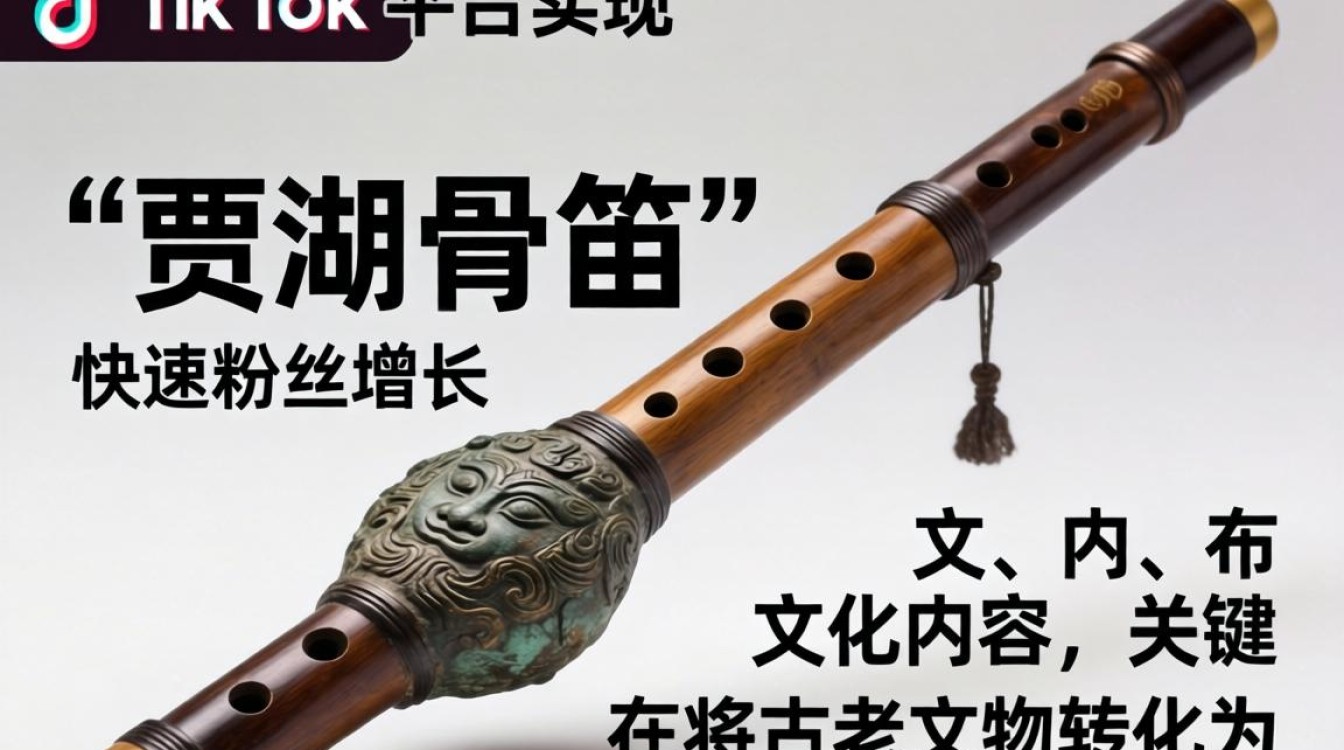 TikTok如何用贾湖骨笛快速涨粉?贾湖骨笛TikTok运营秘籍 TikTok如何用贾湖骨笛快速涨粉