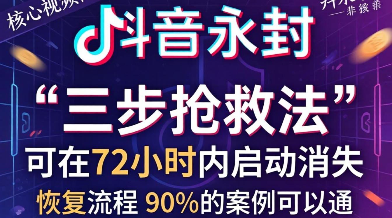 抖音被永封怎么找回视频?账号权重与流量池突破的实操方法 账号权重与流量池突破的实操方法