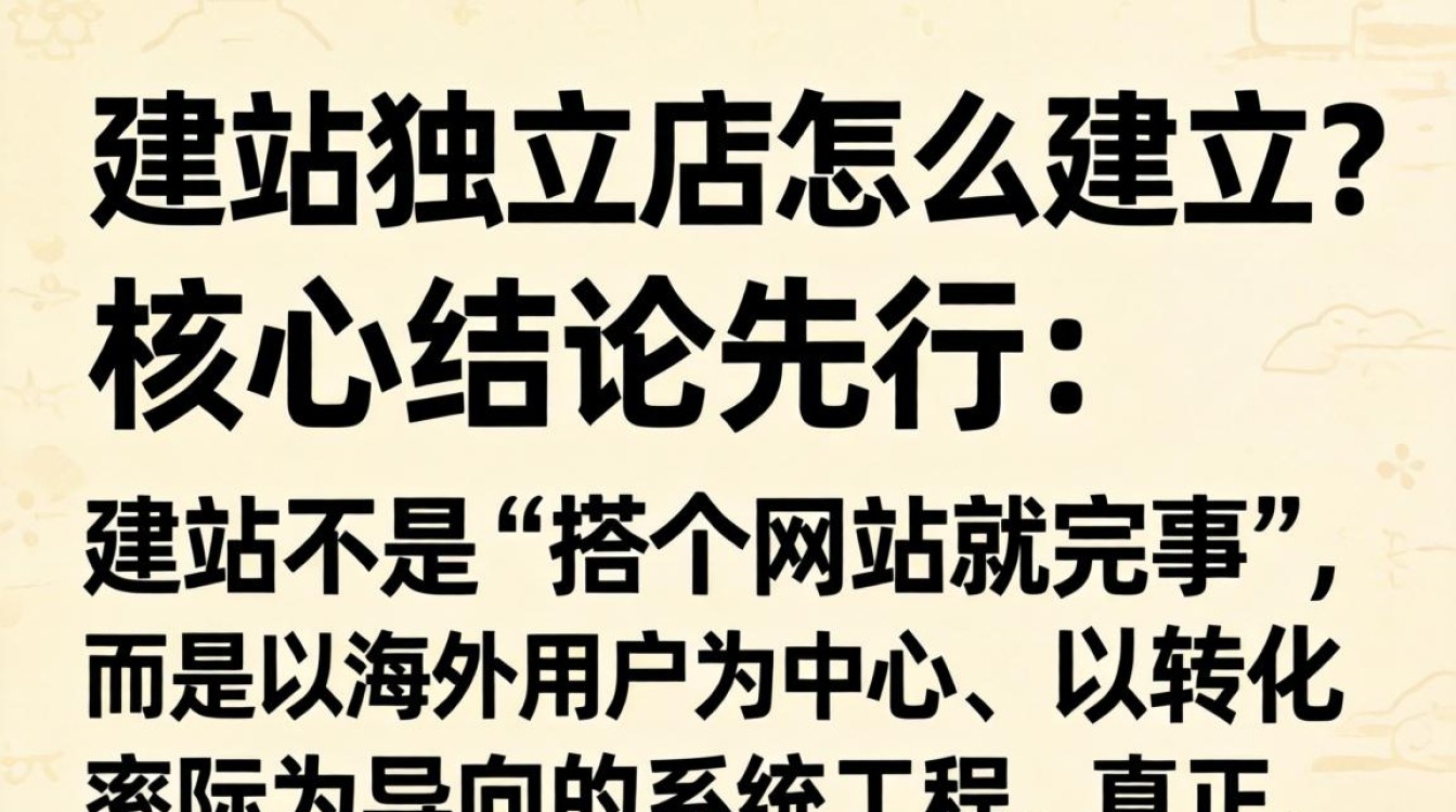 国际站独立站怎么建立?国际站独立站搭建步骤与完整流程 国际站独立站搭建步骤与完整流程