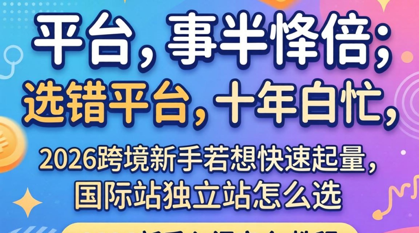 国际站独立站怎么选?2026新手入门完全指南 2026新手入门完全指南