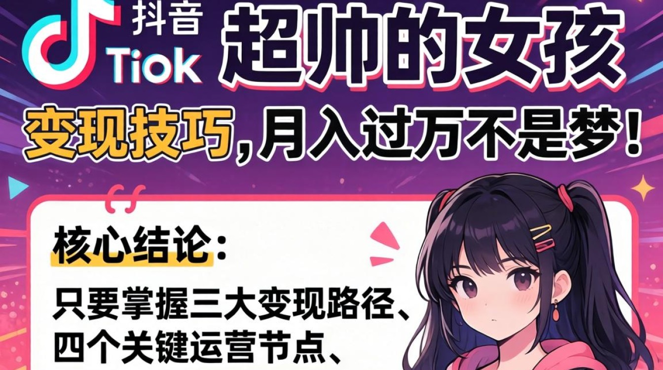 月入过万的TikTok女博主变现技巧