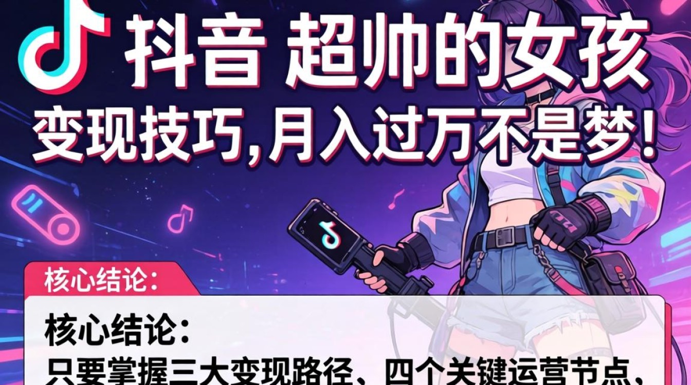 月入过万的TikTok女博主变现技巧