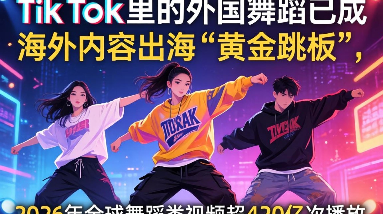 TikTok外国舞蹈怎么火?海外短视频舞蹈流量密码 TikTok外国舞蹈怎么火