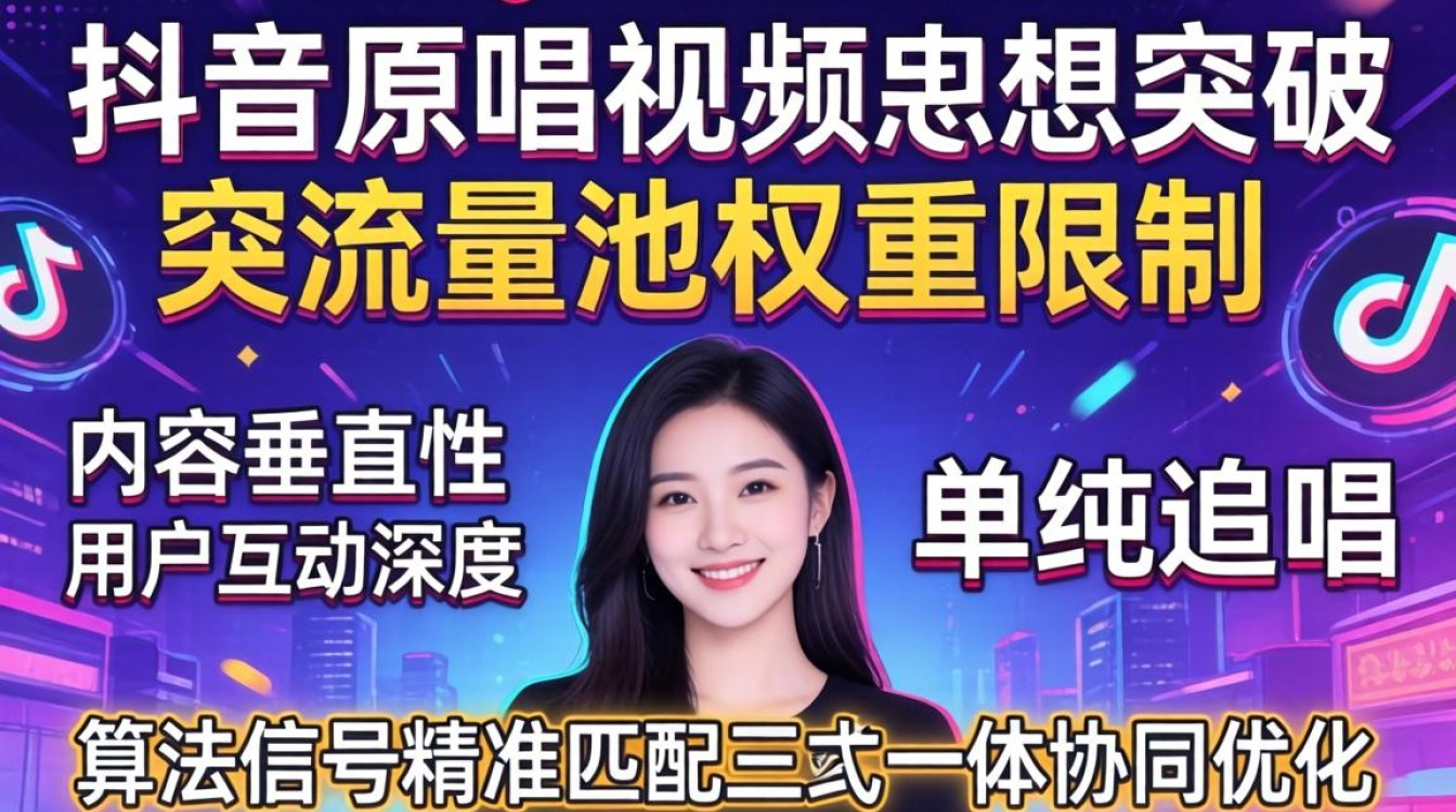 抖音原唱视频如何突破流量池权重优化