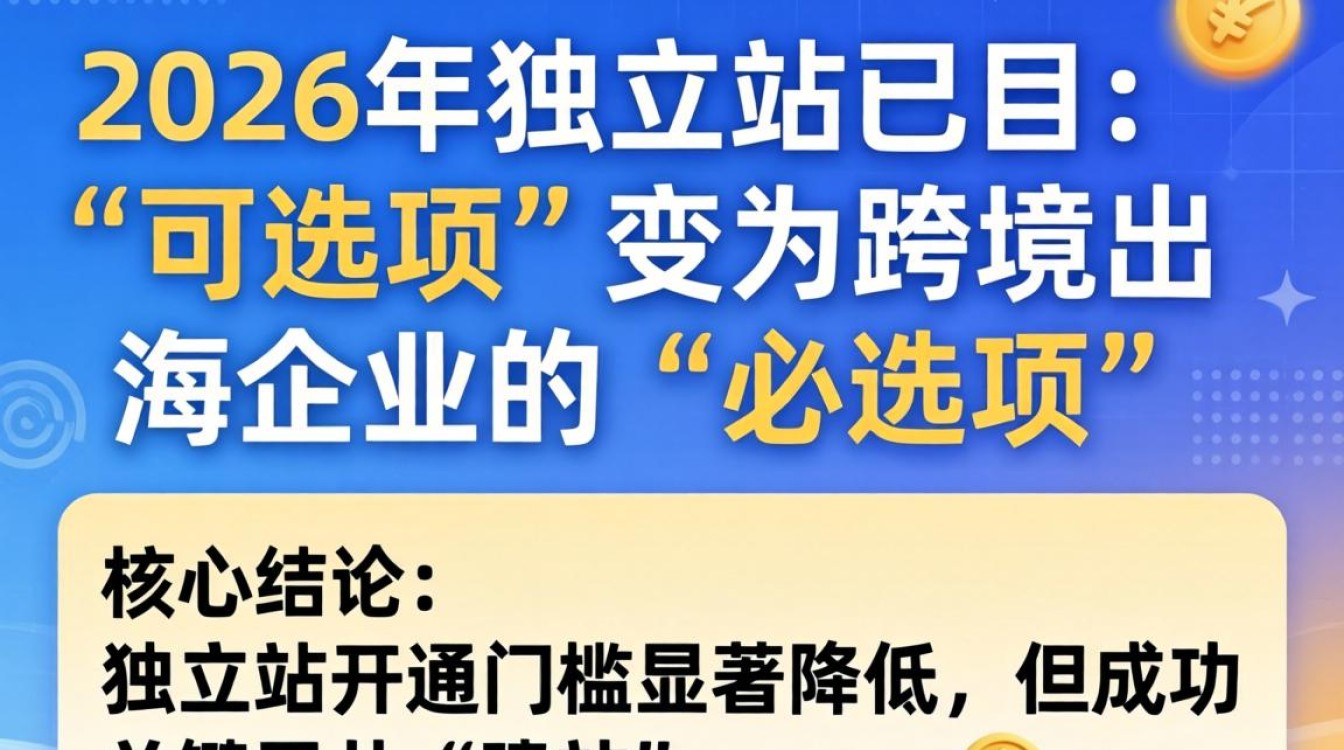 独立站怎么开通?2026年最新流程与行业动态深度解析 2026年最新流程与行业动态深度解析